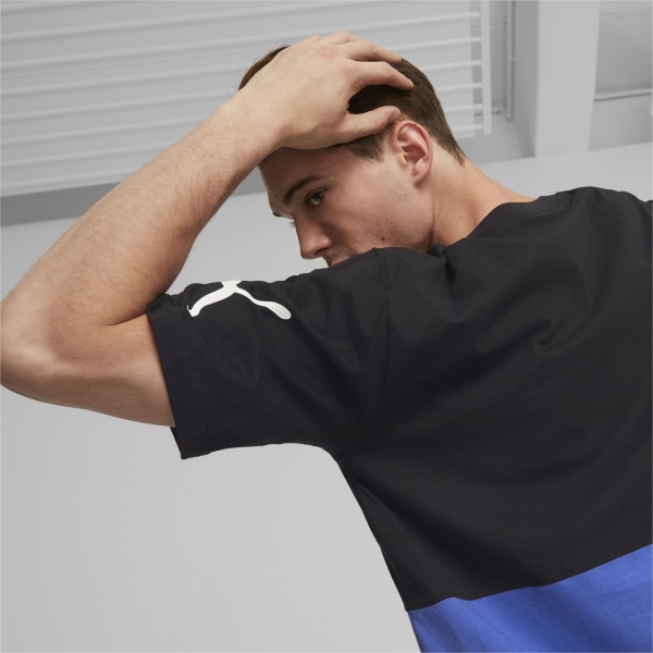 Футболка Puma POWER COLORBLOCK TEE 67332192 р.S синий