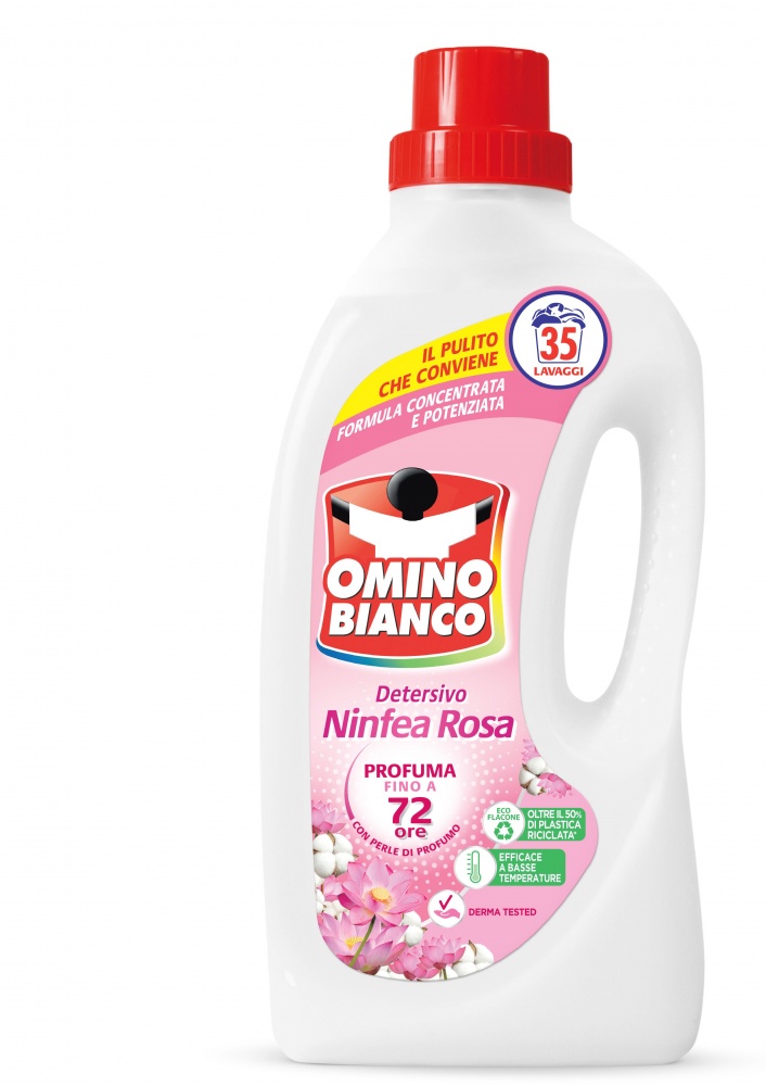 Гель для машинной стирки Omino Bianco Ninfea Rosa 1,4 л