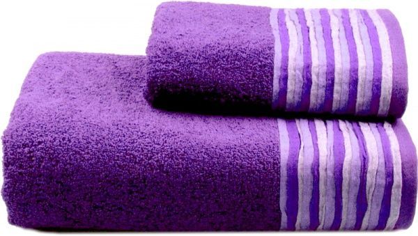 Рушник махровий EIRENE NEW 103511 140x70 см фіолетовий Homeline 