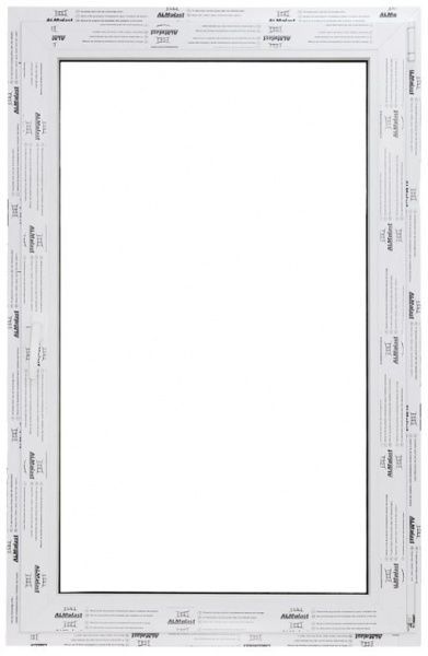 Окно поворотно-откидное ALMplast 4K 500x1000 мм правое 