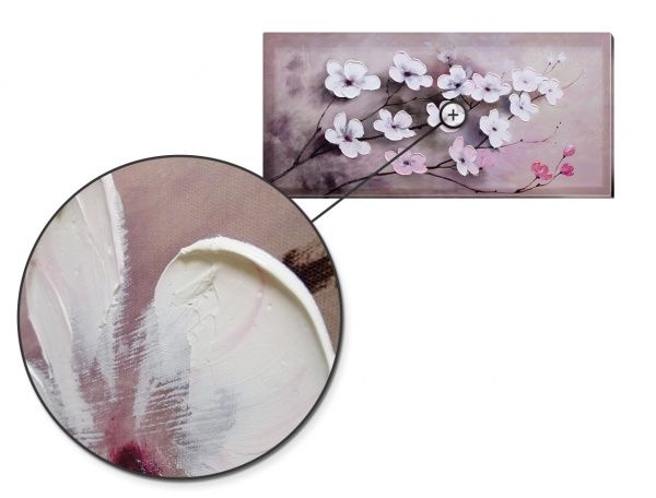 Картина Яблоневый цвет 55x115 см SvitArt SI-898 