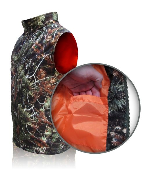 Жилет для рыбалки и охоты 1991 ТМ односторонний 54/3 34123-9-6-06-54-3 XXL хвоя