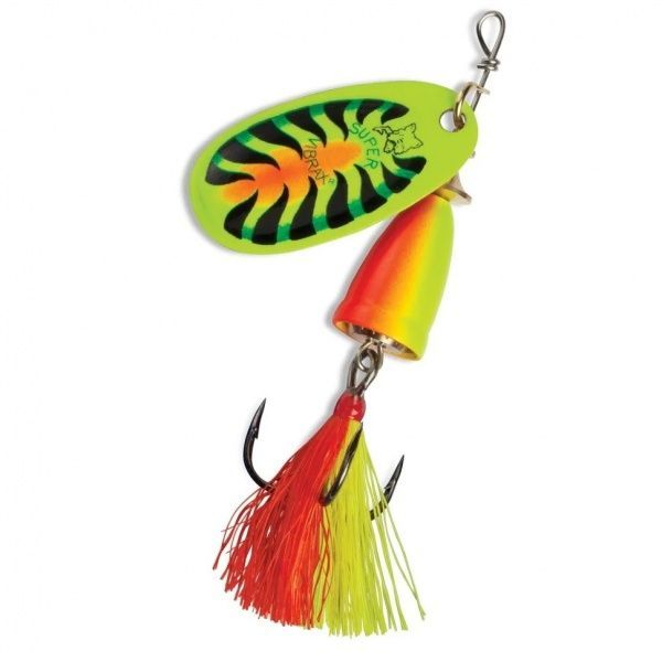 Блесна Blue Fox BFX 3 FTX VIBRAX FOXTAIL, 6см 8 г firetiger