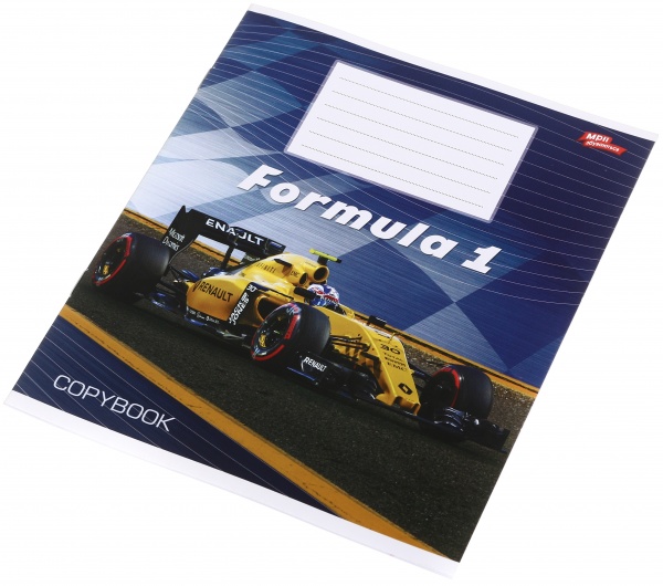 Зошит шкільний 12 аркушів у косу лінію в асортименті Мрії збуваються