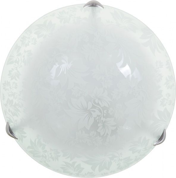 Світильник настінно-стельовий УТ Сяйво НПБ Сад 1x60 Вт E27 білий 2507 