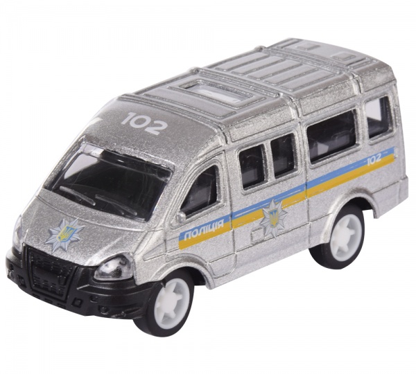 Автомодель Автопром 1:64 Полиция (ассортимент) 6423