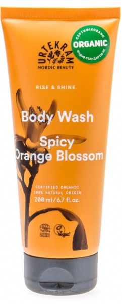 Гель для душа Urtekram Органический апельсин 200 мл