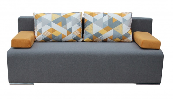 Диван прямий Берегиня Аполо сірий 1940x910x770 мм