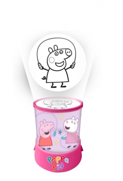 Проектор Kids Licensing KIDS LICENSING Світильник-проектор LED PEPPA PIG 6861252
