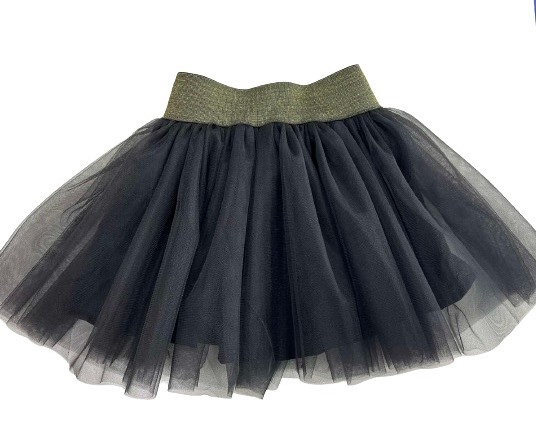 Юбка для девочек Моя планета р.110–116 черный Спд100 