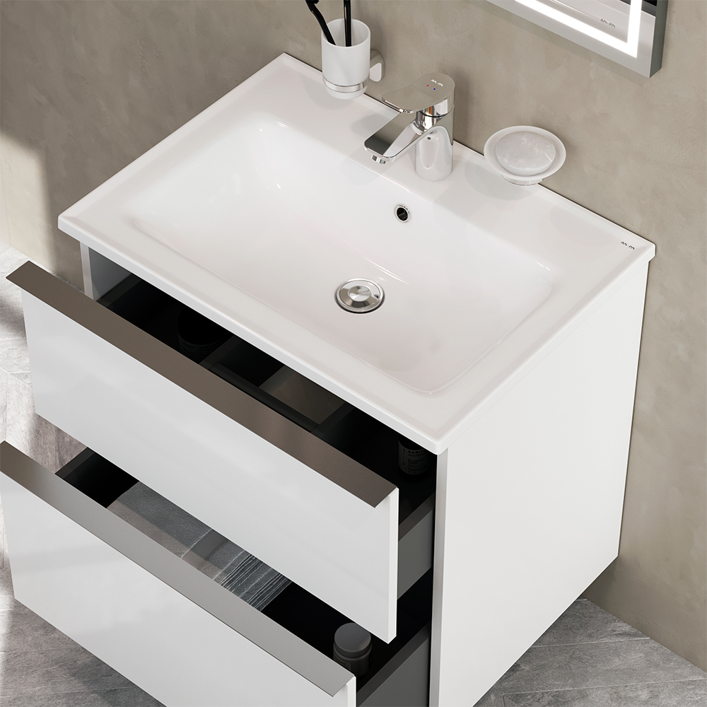 Тумба підвісна AM.PM MTA-FHX0652WG-WCC0652WG X-Joy S