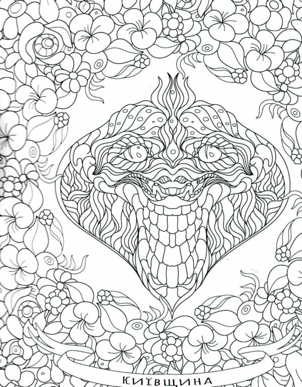 Раскраска Дмитрий Чулков «Дива та чари України» 978-617-522-149-5