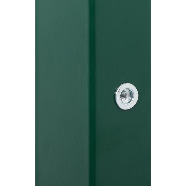 Стовп для огорожі Завод Фрунзе оригінал/стандарт 2,5 м зелений