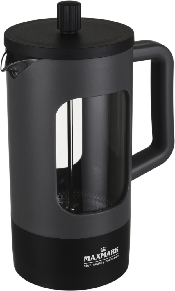 Френч-прес Maxmark 1000 мл сірий MK-F15-1000