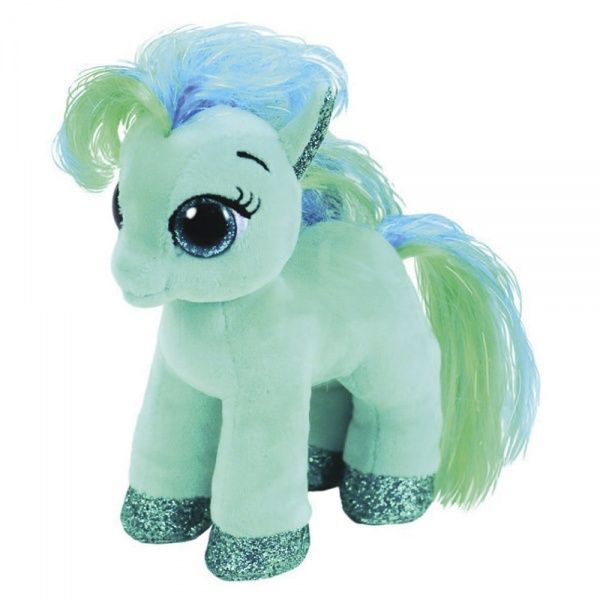 Мягкая игрушка TY Пони Бирюзовая Topaz (маленькая) 15 см