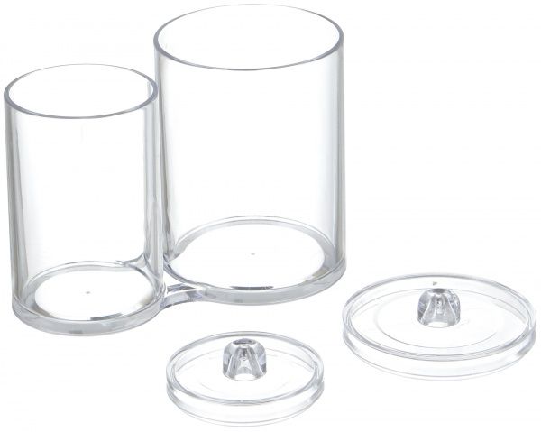 Органайзер для косметики Beauty з кришкою 2 шт. Luna