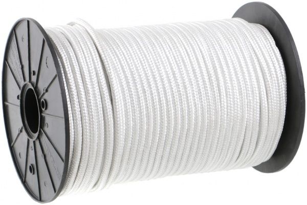 Шнур поліпропіленовий 5 мм білий