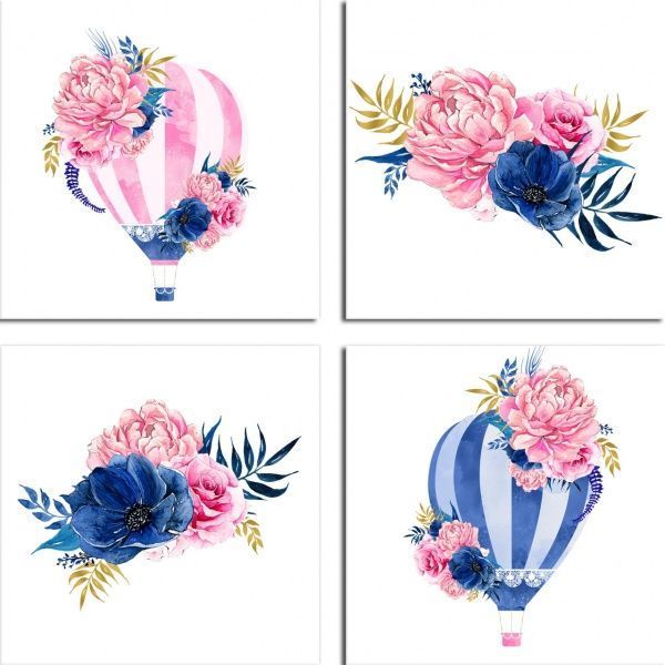 Картина модульная 50x50 см MN4-4 