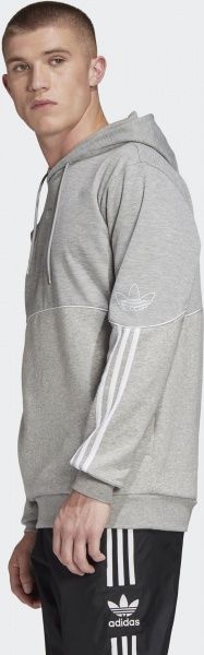 Джемпер Adidas OUTLINE HDY FLC FM3914 р. M сірий