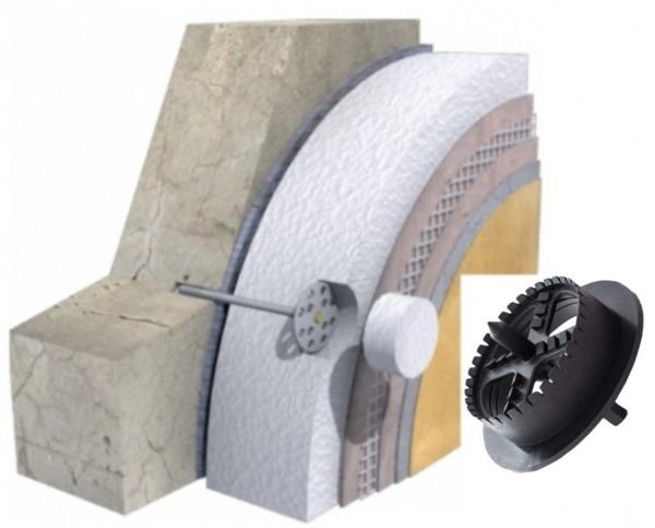 Заглушка з пінопласту VIKBUD EPS-60 100 шт 18 мм