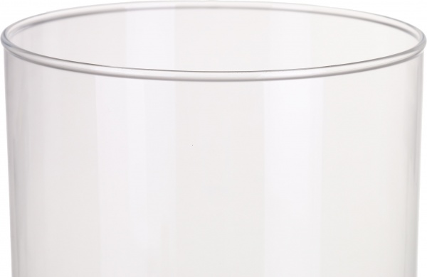 Ваза скляна 50 см прозора 