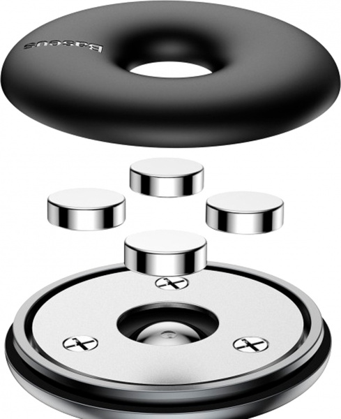 Тримач для мобільного телефона Star Ring Magnetic Car Bracket BASEUS (SUHQ-01) чорний
