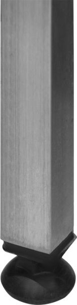 Стол производственный с полкой и бортом Tehma 600x600x850 мм нержавеющая сталь