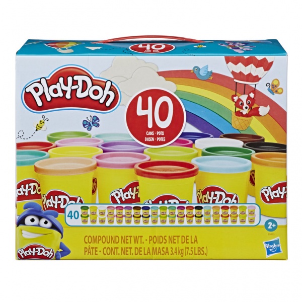 Набор пластилина Play-Doh 40 баночек E9413