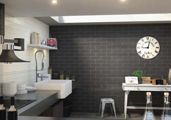 Плитка Cifre Булевар грей 10x30 