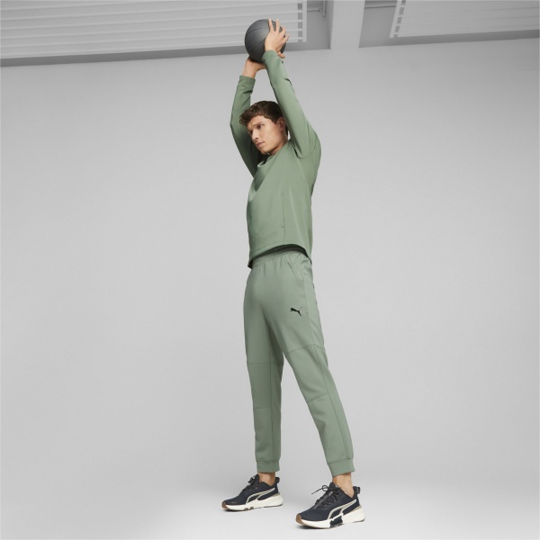 Брюки Puma PUMA FIT DOUBLE KNIT JOGGER 52387844 р. XL зеленый