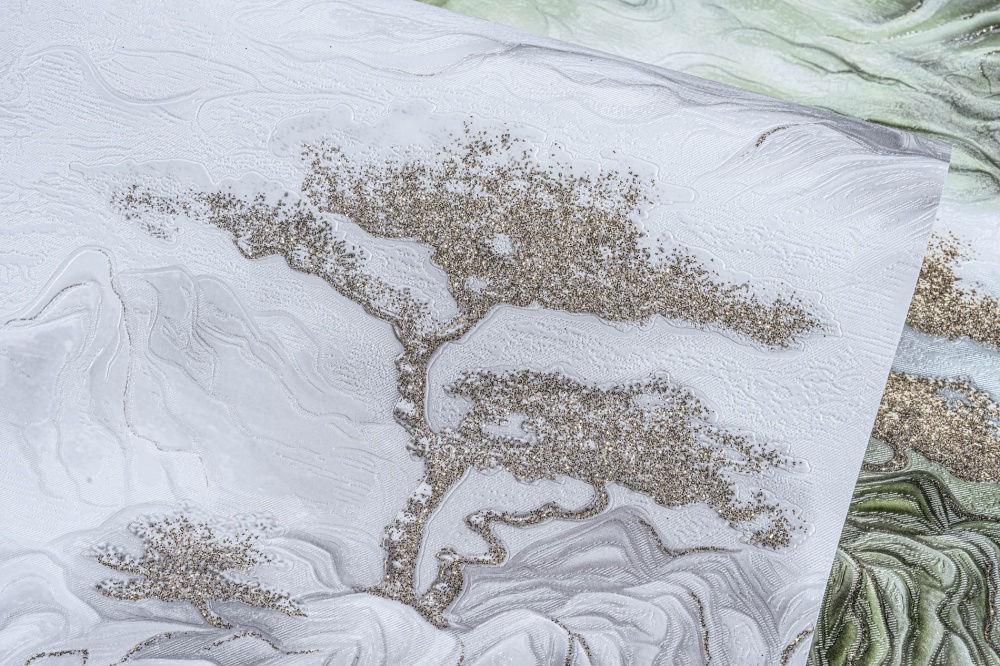 Обои виниловые на бумажной основе Славянские обои Expromt Бонсай 5864-10 1,06x10,05 м