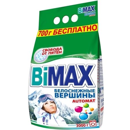 Пральний порошок BiMax Білосніжні вершини автомат 3 кг