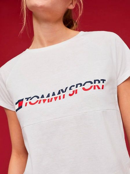Футболка Tommy Hilfiger BLOCKED TEE LOGO S10S100331100 XS білий
