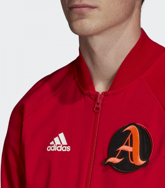 Джемпер Adidas M VRCT Jacket FI4681 р. M червоний