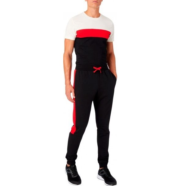 Штани Energetics Silos II ux 410968-900050 р. L чорно-червоний