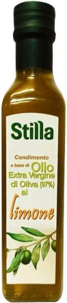 Масло оливковое STILLA Extra Vergine с лимоном 250 мл 