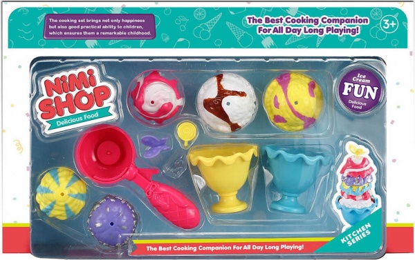 Игровой набор Shantou Мороженое и пирожные с ложкой OTG0920753