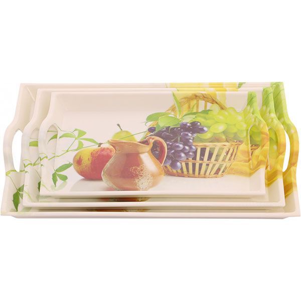 Набор подносов Натюрморт 3 шт
