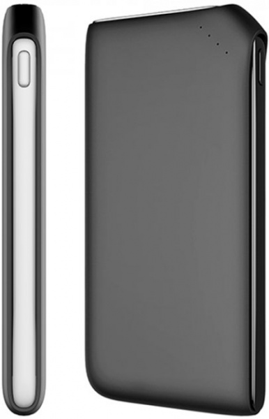 Внешний аккумулятор (Powerbank) ColorWay Soft touch Ligthning + USB QC3.0 + USB-C PD 18W 10000 mAh black (CW-PB100LPE3BK-PD) 