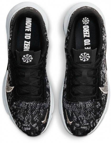 Кросівки Nike SUPERREP GO 3 FLYKNIT DH3393-010 р.36,5 US 6 23 см чорно-білий