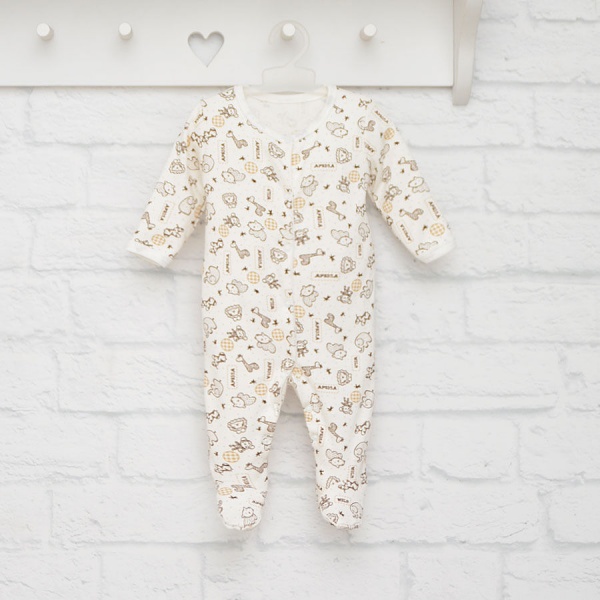 Чоловічок унісекс Blanka Африка р.56–62 білий 12890 