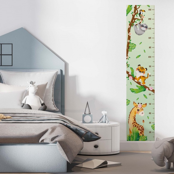 Ростомір Lipastick Тропічне листя з тваринками 155 см 7190420221