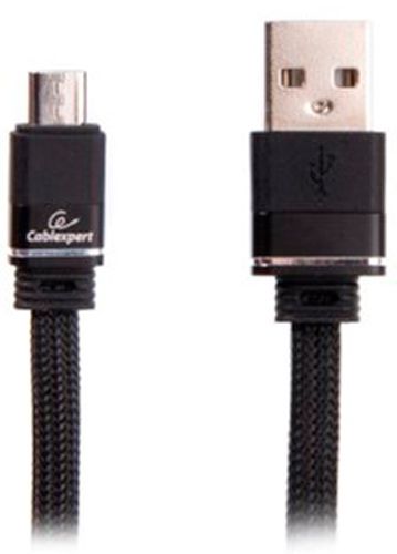 Кабель CABELEXPERT USB – microUSB 1 м чорний (CCPB-M-USB-10BK) 