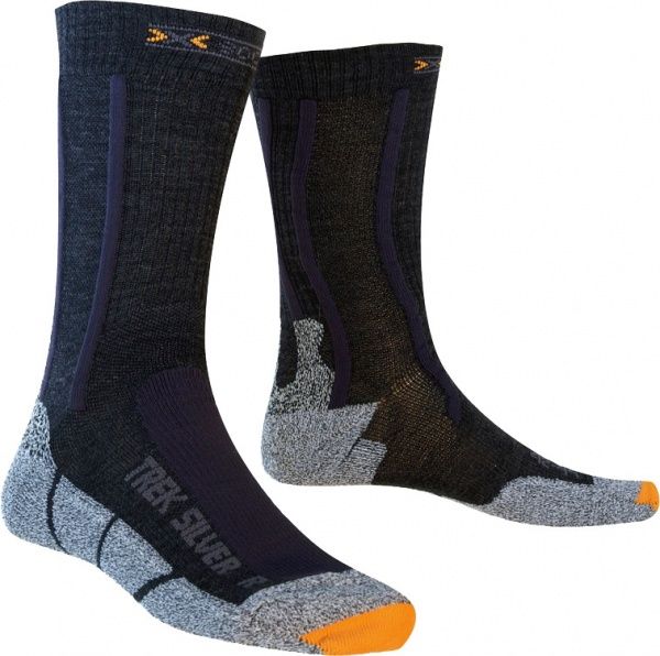 Носки X-Socks Trekking_Silver р.39-41 X020318 черный