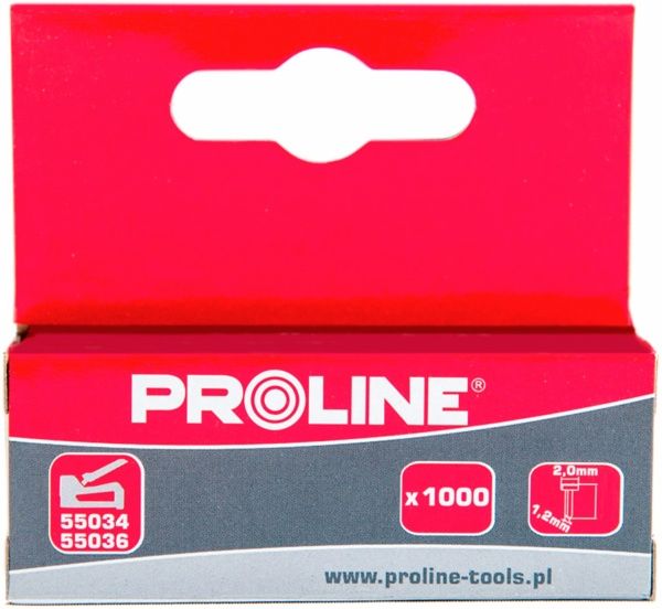 Гвозди для ручного степлера Proline 12 мм 1000 шт. 55342
