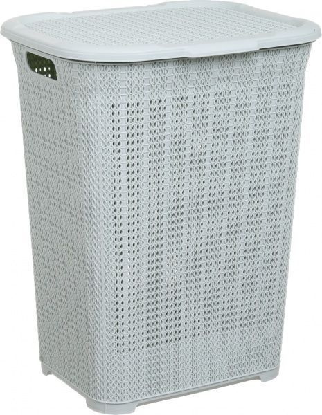 Корзина для белья FLOsoft 50 л зеленая