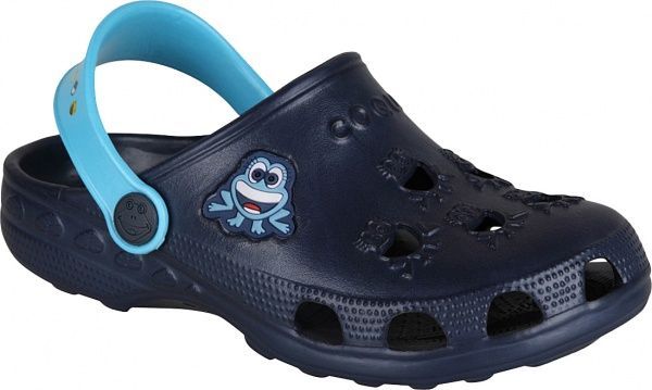 Сабо Coqui Little Frog 8701-100-2118 р. 23/24 темно-синій