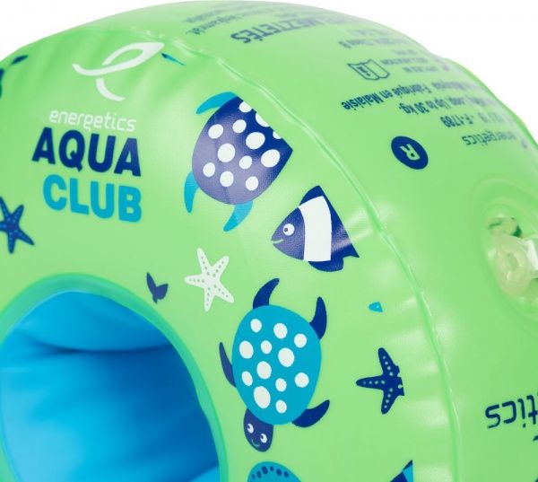 Нарукавники Energetics KIDS SWIM WING LOOPS 414672-901687 зеленый