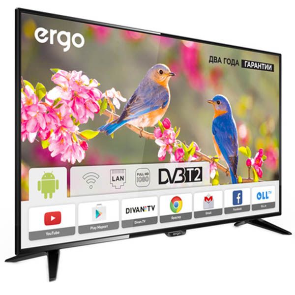 Телевизор Ergo LE43CT3500AK