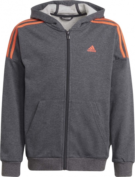 Спортивний костюм Adidas JB COTTON TS GT0338 р. 152 сірий